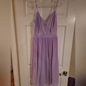 Essue Lavender Midi Dress